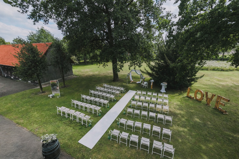 Freie Trauung am Drostenhof in Oelde Hochzeitsfotograf